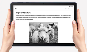 Huawei - MatePad T10S - Ebook-modus på et Huawei nettbrett