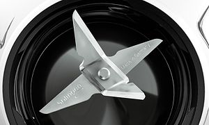 Nærbilde av Bosch VitaPower blenderens ProEdge-kniver