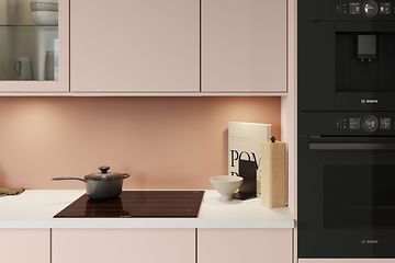 Image collection - Epoq Trend Blush kitchen with integrated oven