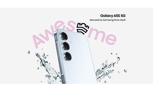 Samsung Galaxy A55 – Sikret av Samsung Knox Vault