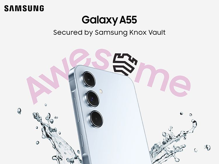 Samsung Galaxy A55 – Sikret med Samsung Knox Vault