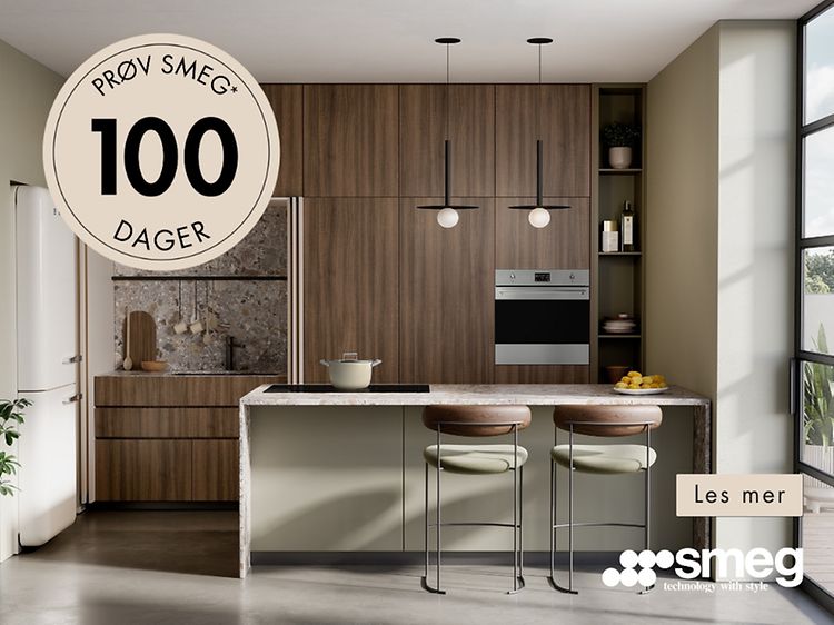 Try Smeg 100 days campaign banner