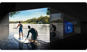 Samsung TV og AI-bilde
