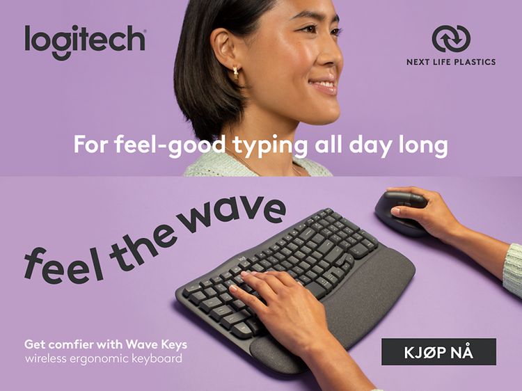 Logitech Wave Keys wireless ergonomic keyboard