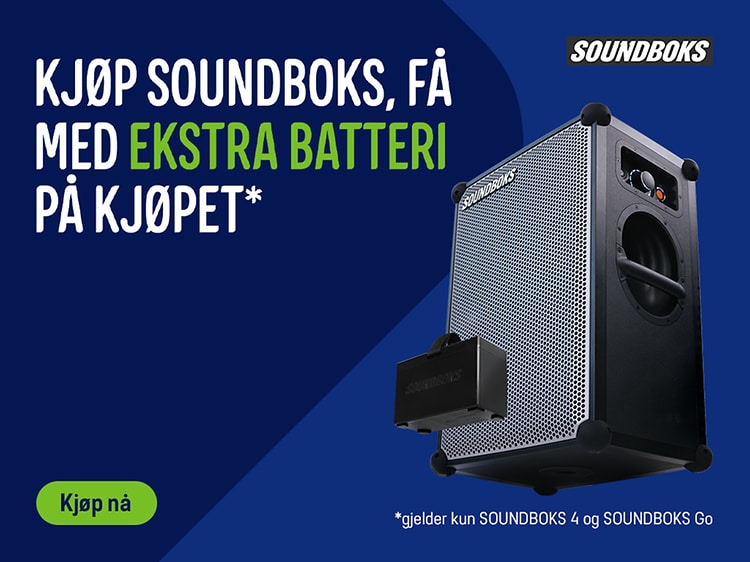 Soundboks Battery bundle campaign