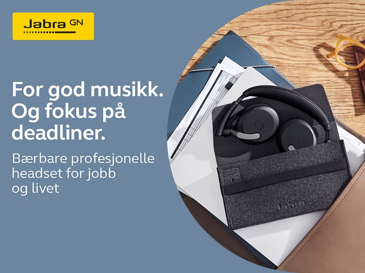 Jabra Elite Flex trådløse on-ear hodetelefoner