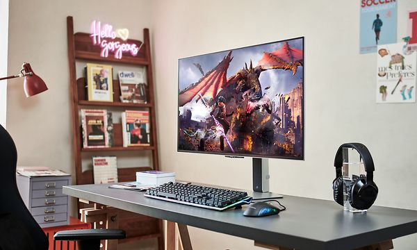 Samsung OLED G8 spillmonitor med 4K-oppløsning
