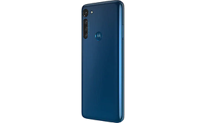Moto G8 Power bakside blå kamera