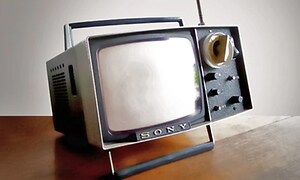 retro mini-tv fra sony