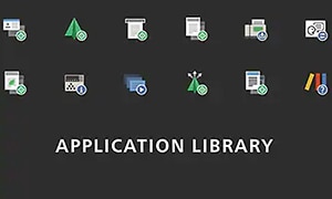 i-SENSYS application library illustrasjon
