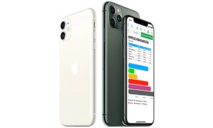 Apple iPhone tre ulike modeller
