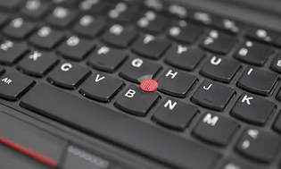 Nærbilde av Lenovo thinkpad tastatur