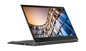 Lenovo ThinkPad X1 Yoga produktbilde med skjermen snudd